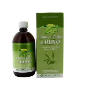 infuso di foglie di olivo farmaderbe