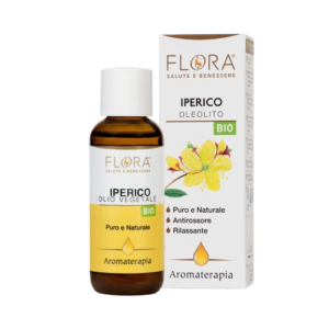 Oleolito Iperico 50ml olio vegetale flora viso corpo cura capelli