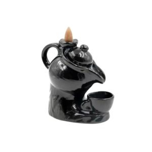 bruciatore brocca per conetti backflow incenso cascata fumo